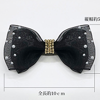 シフォンドットパールバレッタ